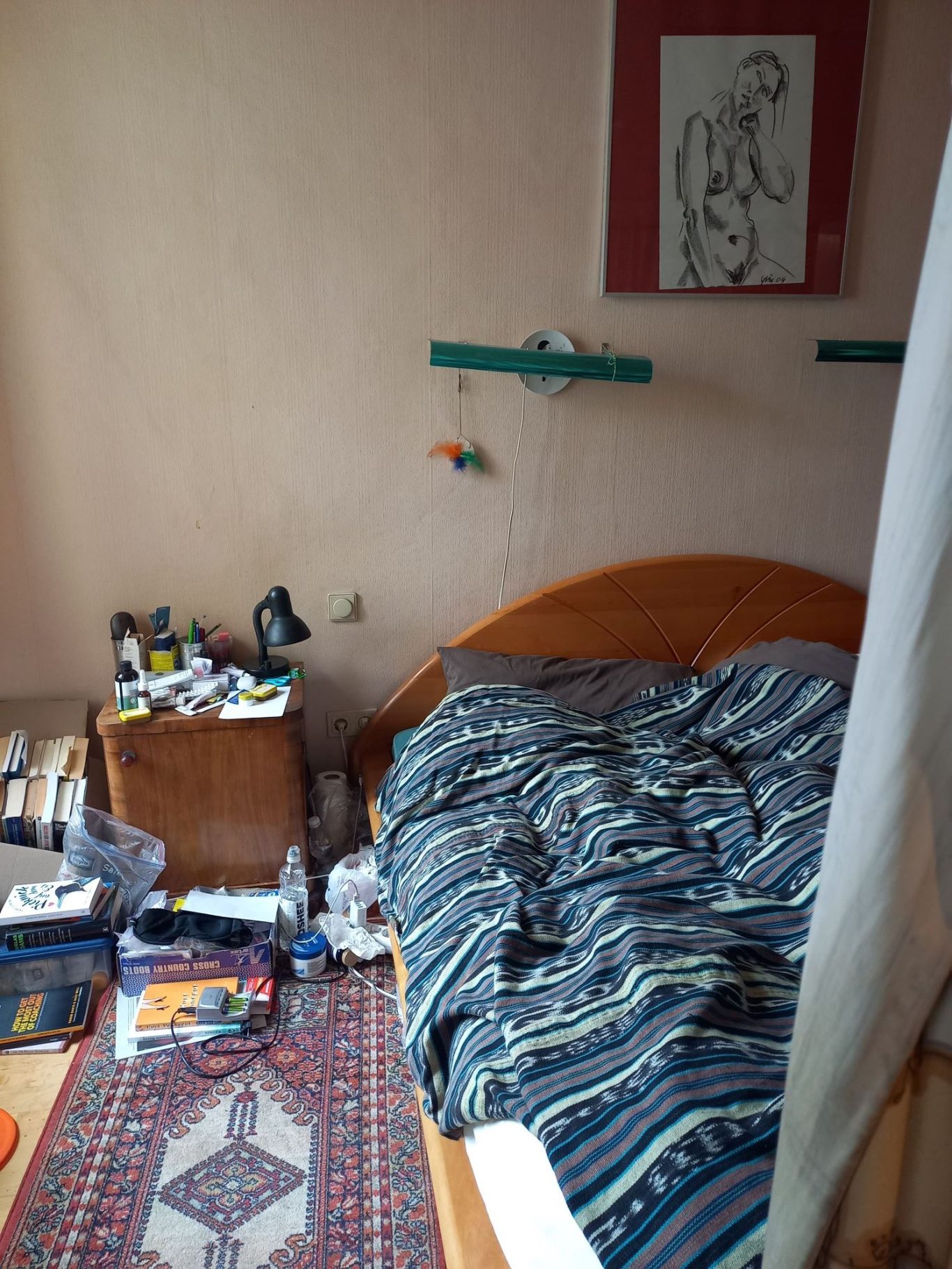 Vorher linke Seite