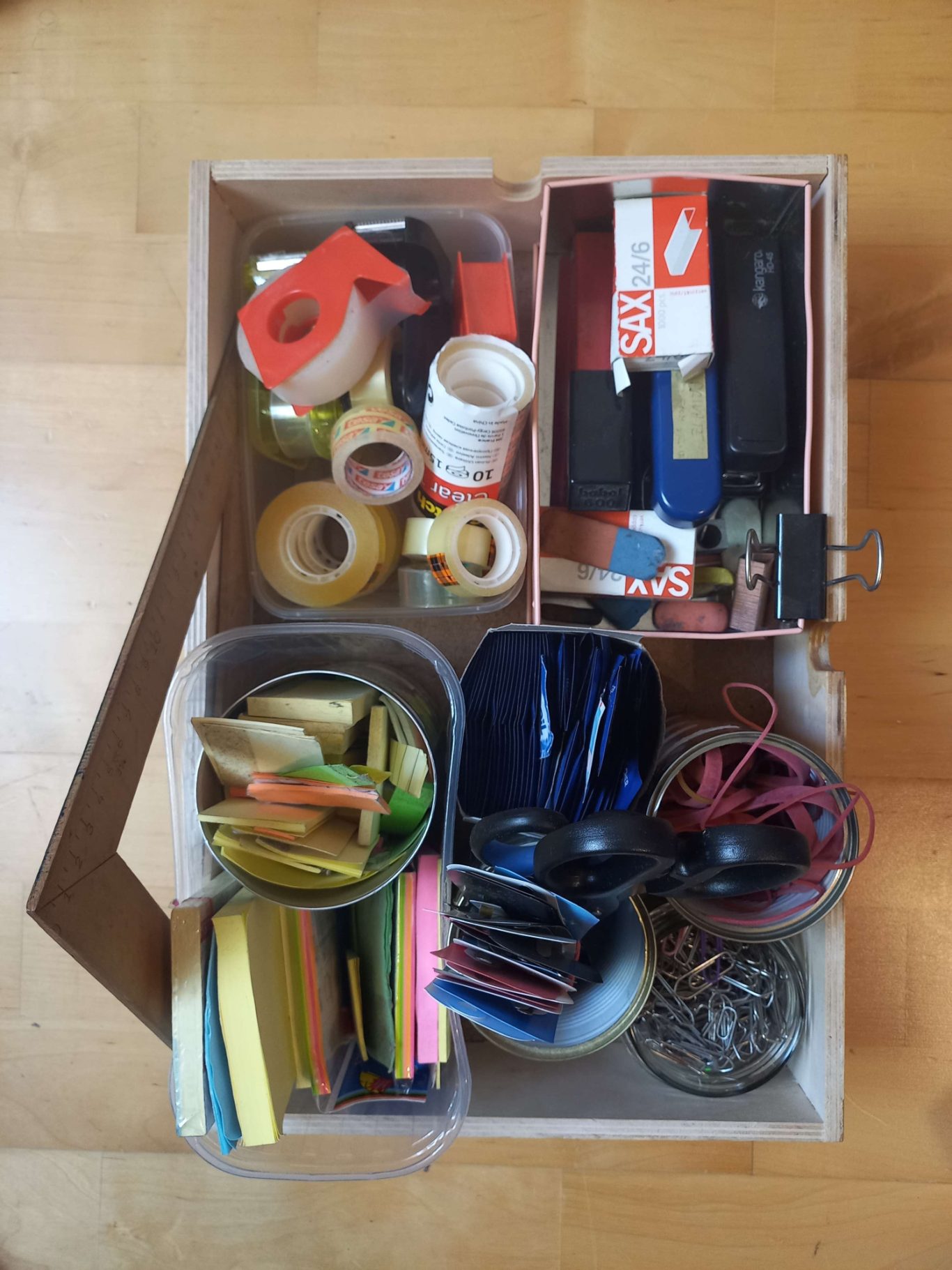 Selfmade Schreibtisch Organizer Variante 1